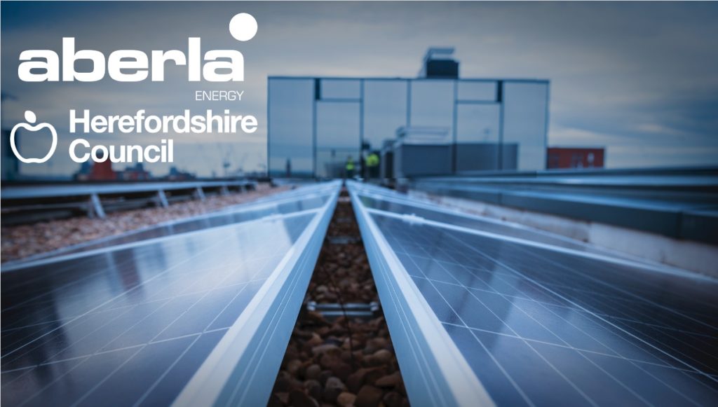 Aberla completes rooftop solar contract with Herefordshire Council