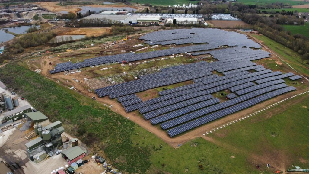 Veolia looks to double renewable capacity as it celebrates completion of Warwickshire solar site