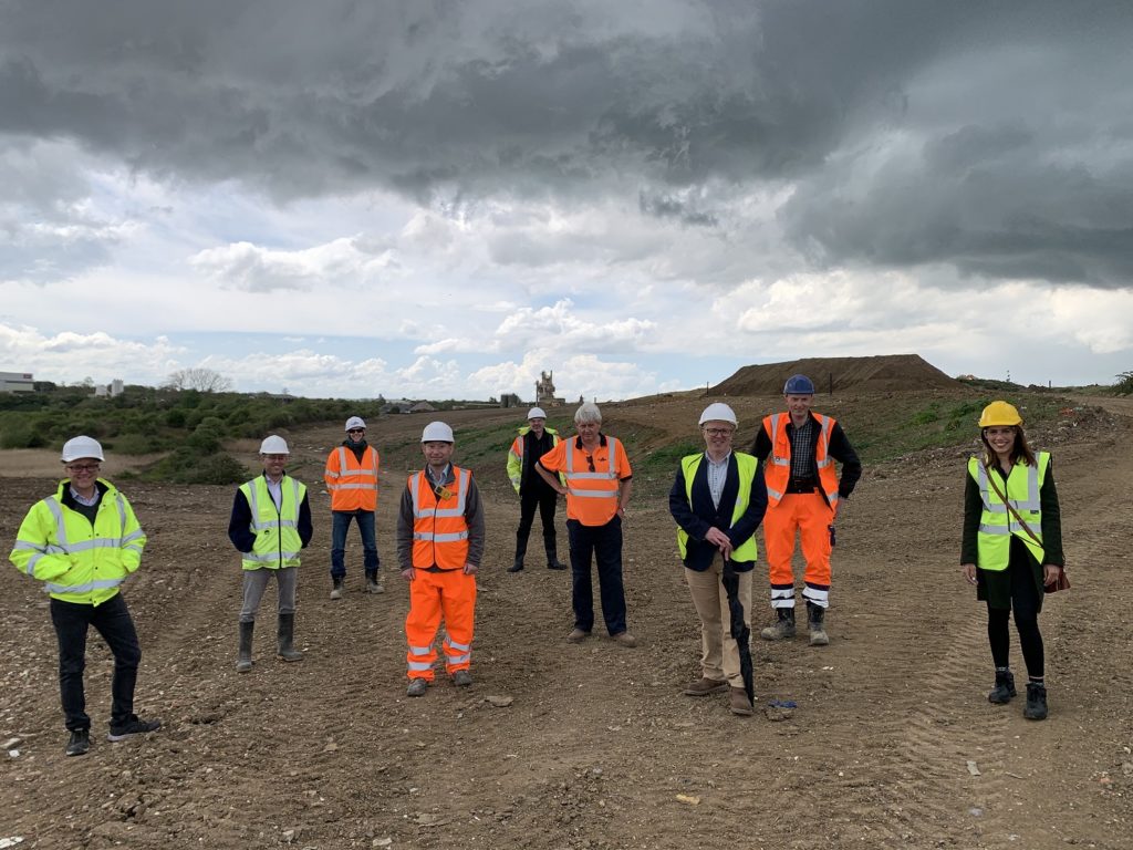 Work begins at Bedford Green Technology and Innovation Park ahead of solar installation